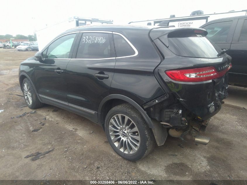 2015 LINCOLN MKC 5LMCJ2A90FUJ31183