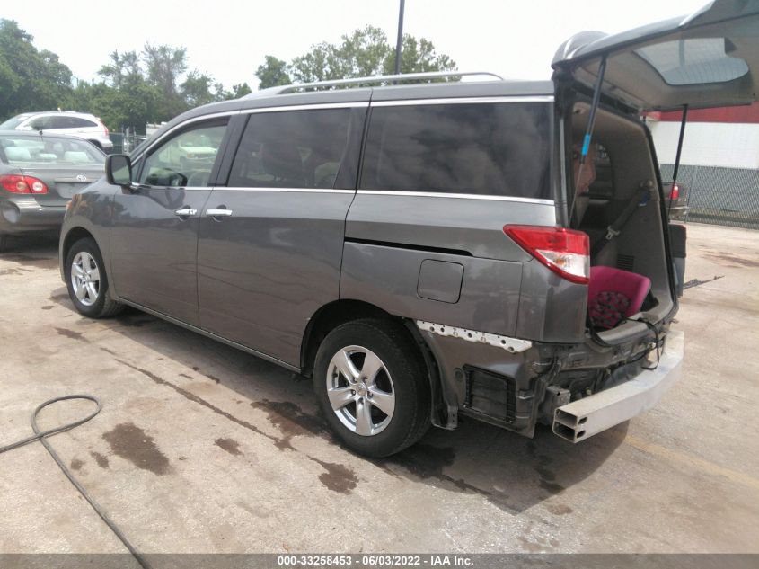 2017 NISSAN QUEST SV JN8AE2KPXH9169336