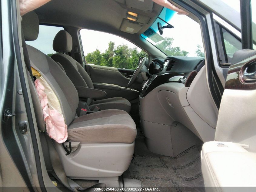 2017 NISSAN QUEST SV JN8AE2KPXH9169336