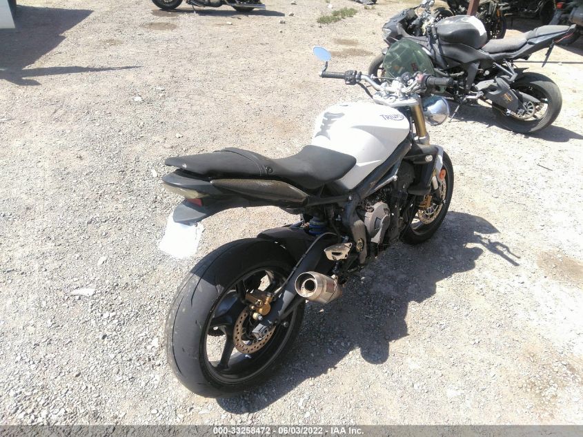 2009 TRIUMPH MOTORCYCLE STREET TRIPLE 675 SMTD01NE39J393206