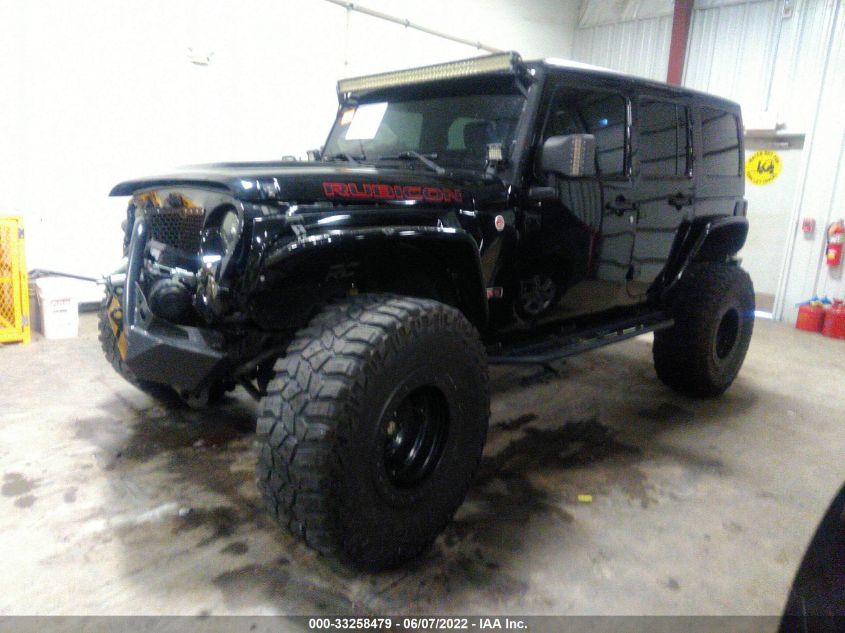2013 JEEP WRANGLER UNLIMITED RUBICON 10TH ANNIVERSARY 1C4HJWFG7DL664498