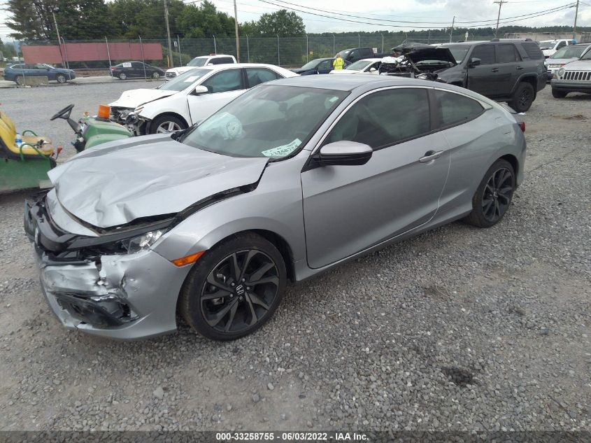 2020 HONDA CIVIC COUPE SPORT 2HGFC4B82LH303388