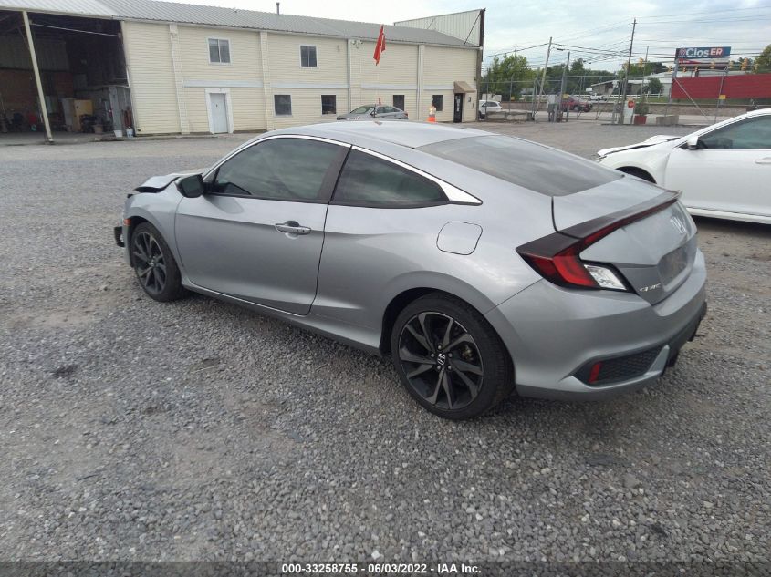 2020 HONDA CIVIC COUPE SPORT 2HGFC4B82LH303388
