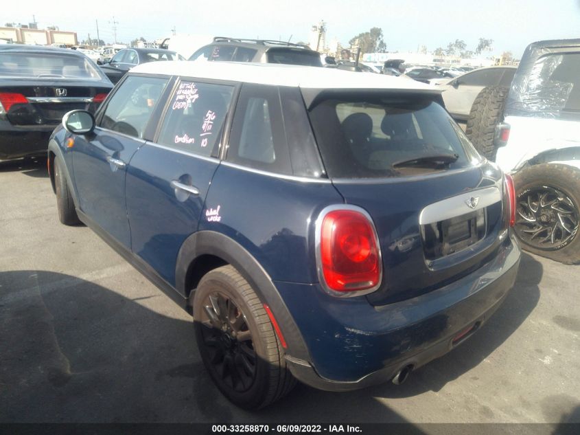 2015 MINI COOPER HARDTOP 4 DOOR WMWXS5C57FT828399