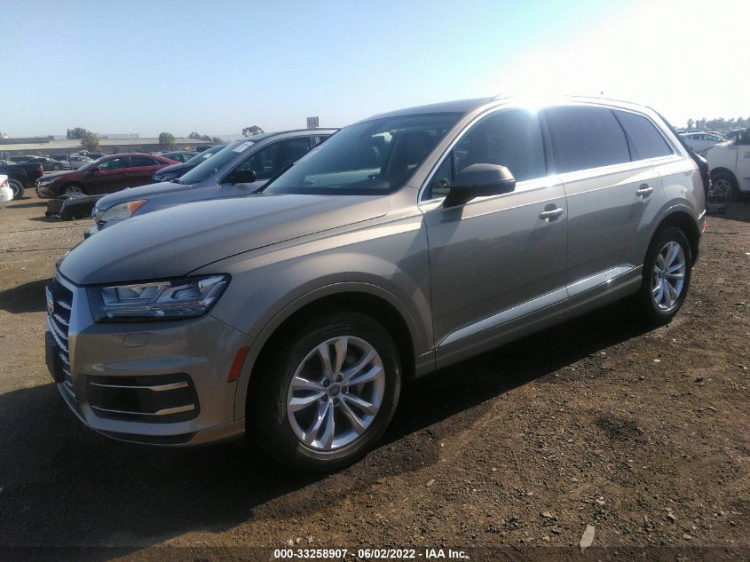 2017 AUDI Q7 PREMIUM PLUS WA1LAAF75HD041324
