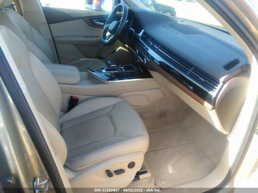 2017 AUDI Q7 PREMIUM PLUS WA1LAAF75HD041324