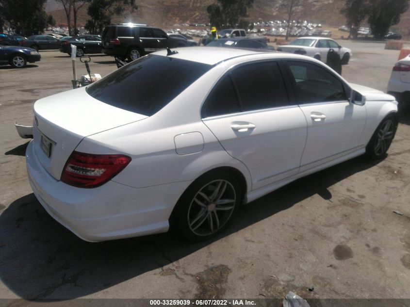 2013 MERCEDES-BENZ C-CLASS C 250 WDDGF4HB0DA796443