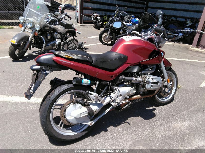 2004 BMW R1150 R WB10439A64ZF48989