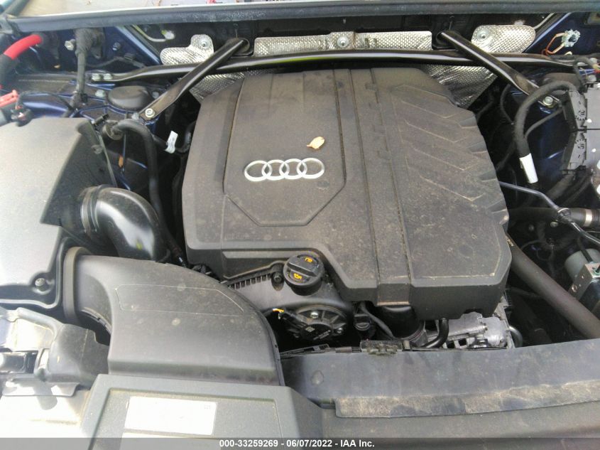 2021 AUDI Q5 PREMIUM WA1AAAFY7M2060608