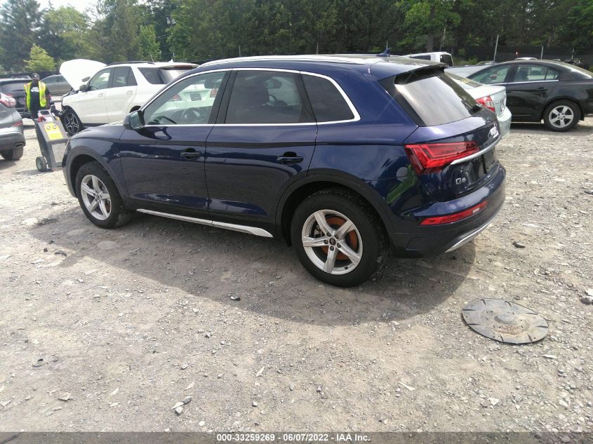 2021 AUDI Q5 PREMIUM WA1AAAFY7M2060608
