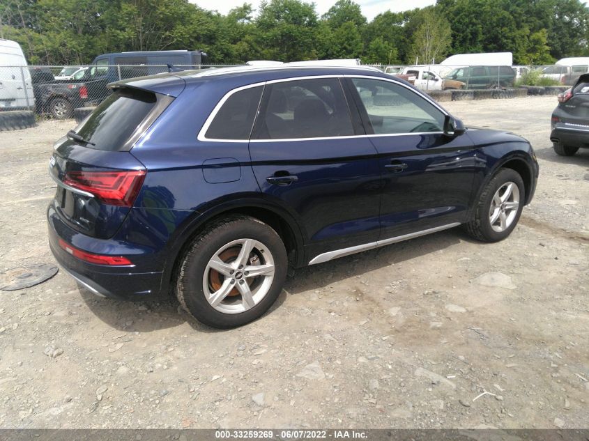 2021 AUDI Q5 PREMIUM WA1AAAFY7M2060608