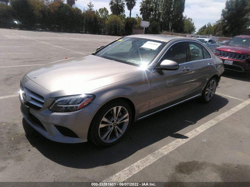 2019 MERCEDES-BENZ C-CLASS C 300 55SWF8DBXKU297283