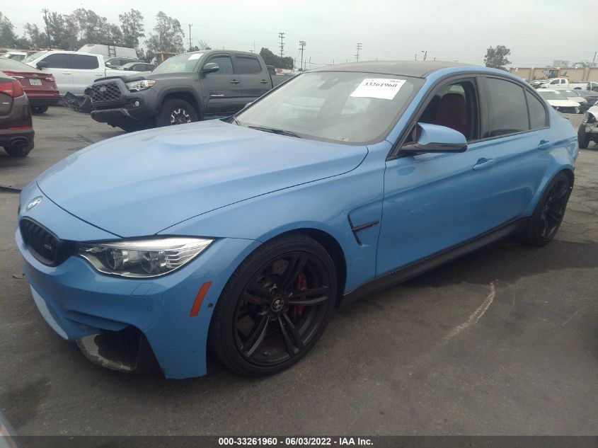 2015 BMW M3 WBS3C9C57FP803672