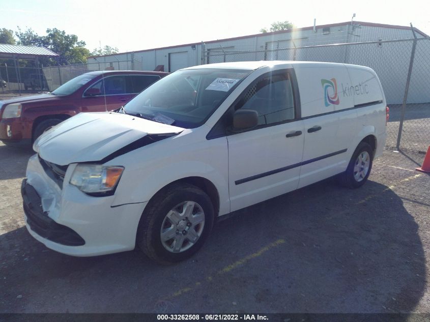 2013 RAM CARGO VAN TRADESMAN 2C4JRGAG8DR731141