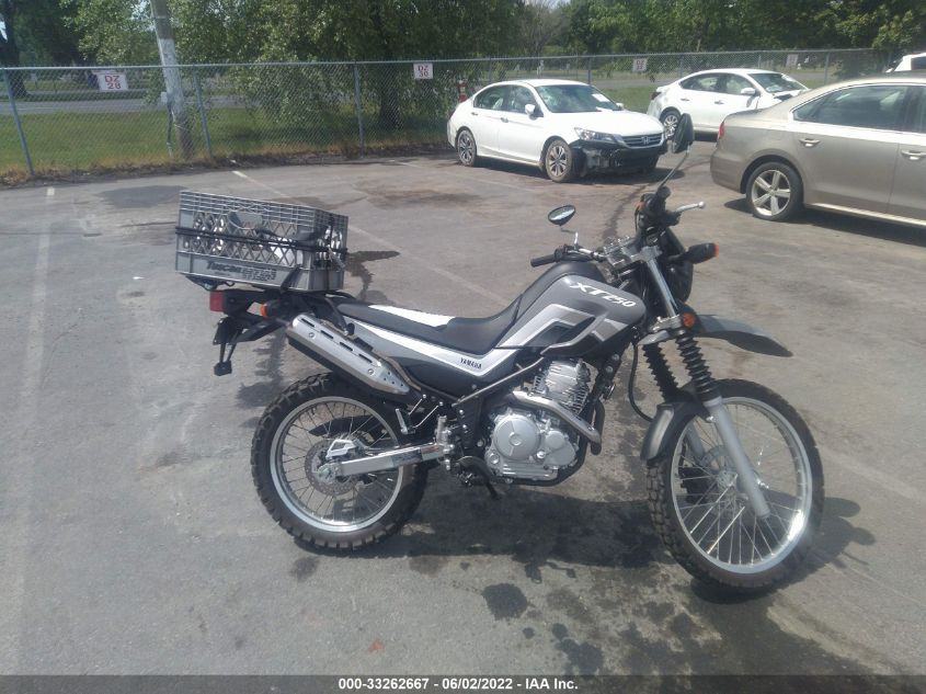 2021 YAMAHA XT250 JYADG24EXMA013381