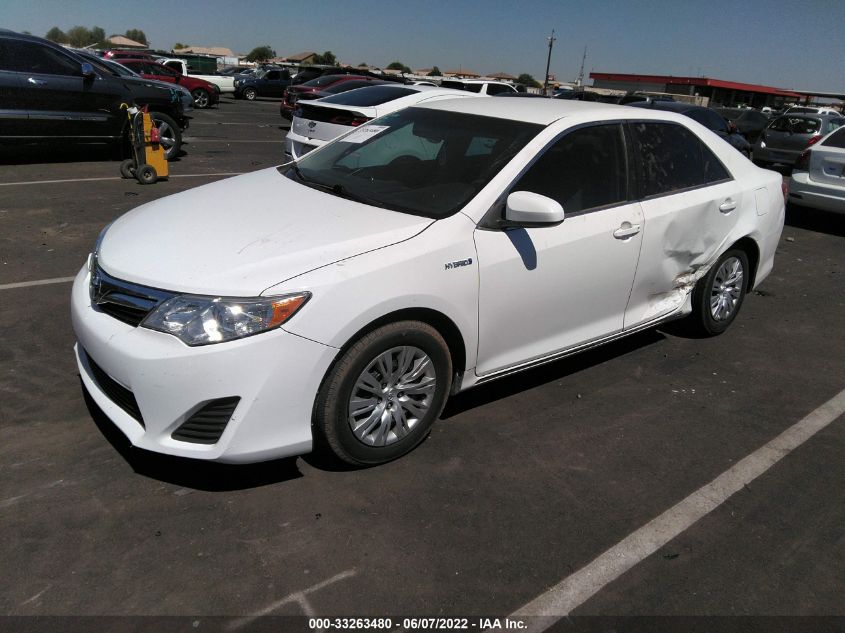 2014 TOYOTA CAMRY HYBRID LE/XLE/SE LIMITED EDITION 4T1BD1FK5EU121940