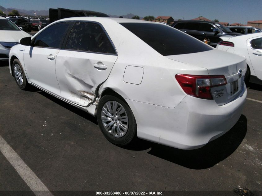 2014 TOYOTA CAMRY HYBRID LE/XLE/SE LIMITED EDITION 4T1BD1FK5EU121940