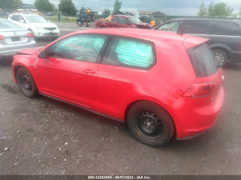 2015 VOLKSWAGEN GOLF GTI S 3VWTT7AU4FM057898