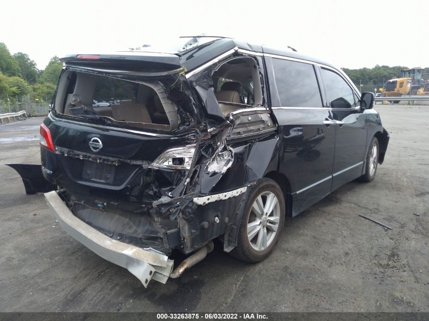 2013 NISSAN QUEST SL JN8AE2KP0D9061687