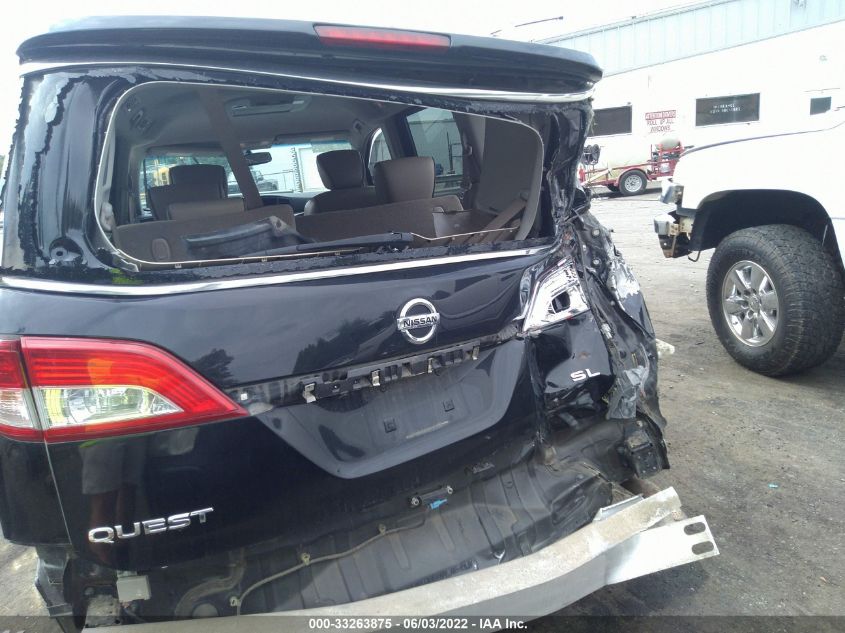 2013 NISSAN QUEST SL JN8AE2KP0D9061687