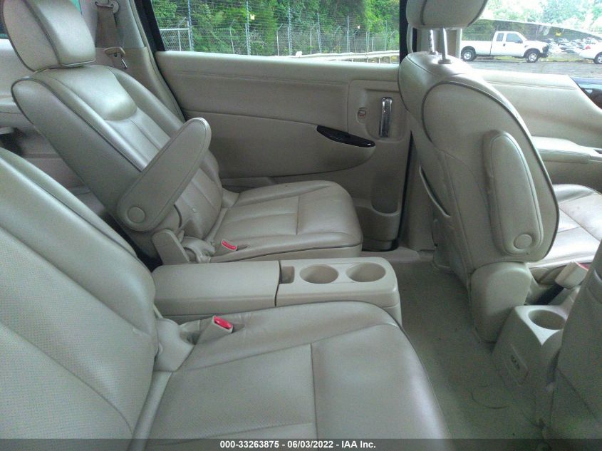 2013 NISSAN QUEST SL JN8AE2KP0D9061687