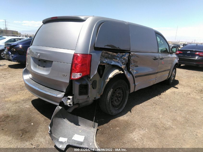 2014 RAM CARGO VAN TRADESMAN 2C4RRGAG1ER142629