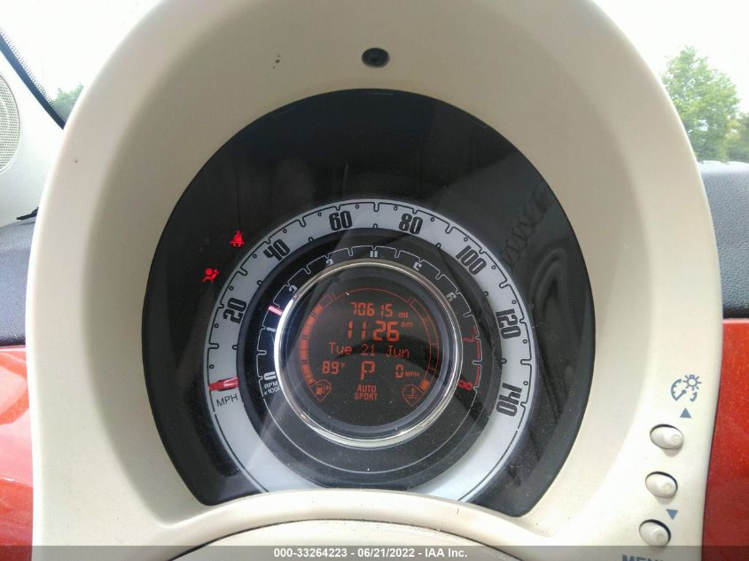 2015 FIAT 500 POP 3C3CFFAR4FT625433