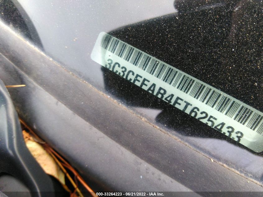 2015 FIAT 500 POP 3C3CFFAR4FT625433