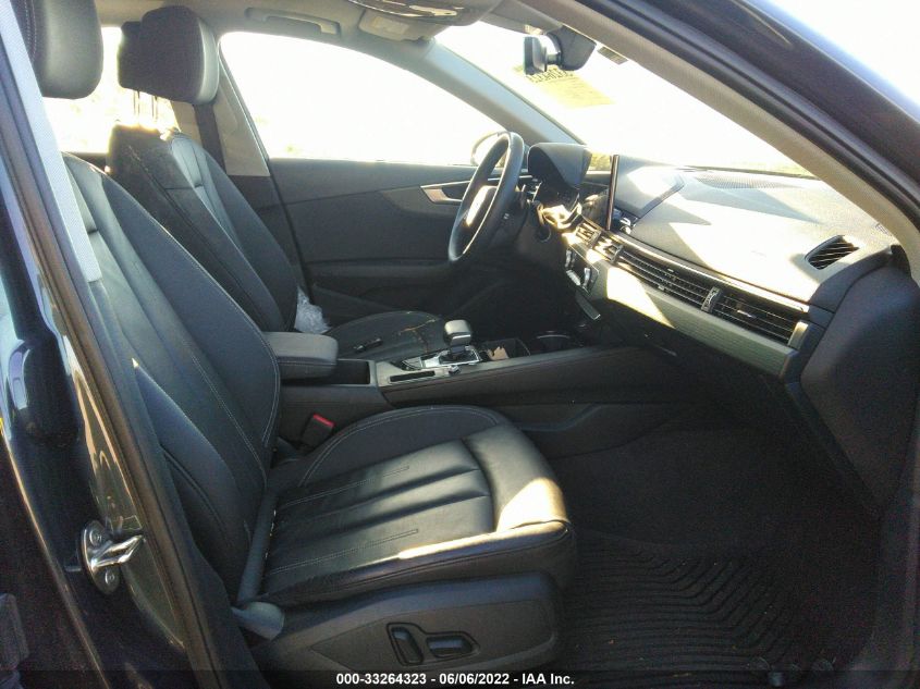 2020 AUDI A4 PREMIUM WAUGMAF45LN009350