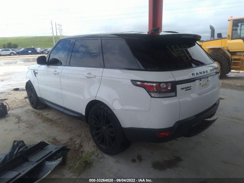2017 LAND ROVER RANGE ROVER SPORT HSE SALWR2FV7HA133111
