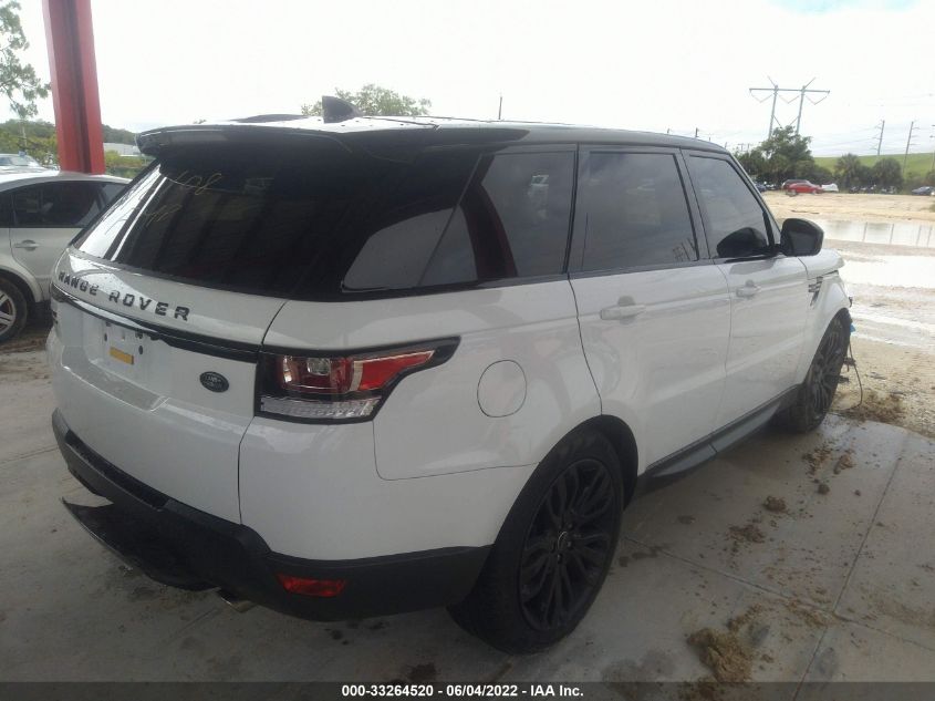 2017 LAND ROVER RANGE ROVER SPORT HSE SALWR2FV7HA133111