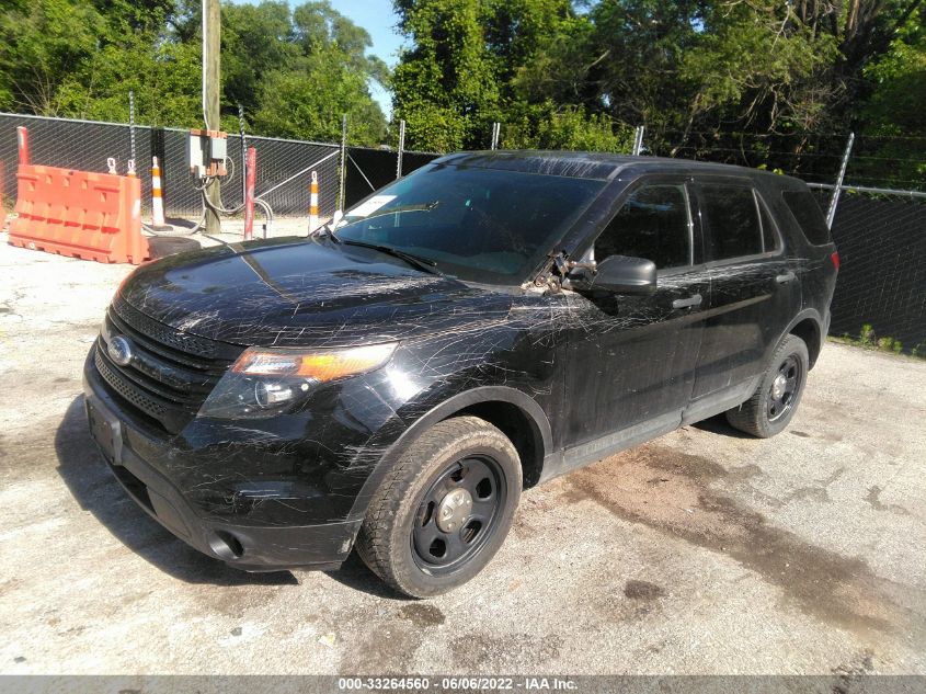 2015 FORD UTILITY POLICE POLICE INTERCEPTOR 1FM5K8AR9FGC41188