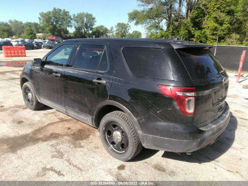 2015 FORD UTILITY POLICE POLICE INTERCEPTOR 1FM5K8AR9FGC41188