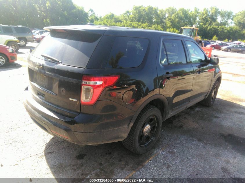 2015 FORD UTILITY POLICE POLICE INTERCEPTOR 1FM5K8AR9FGC41188