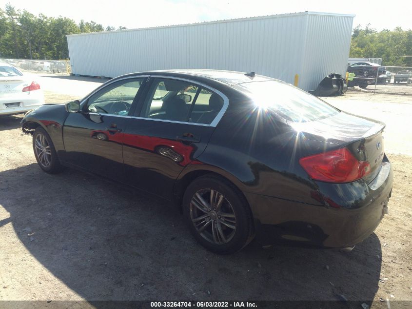 2013 INFINITI G37 SEDAN X JN1CV6AR4DM756298