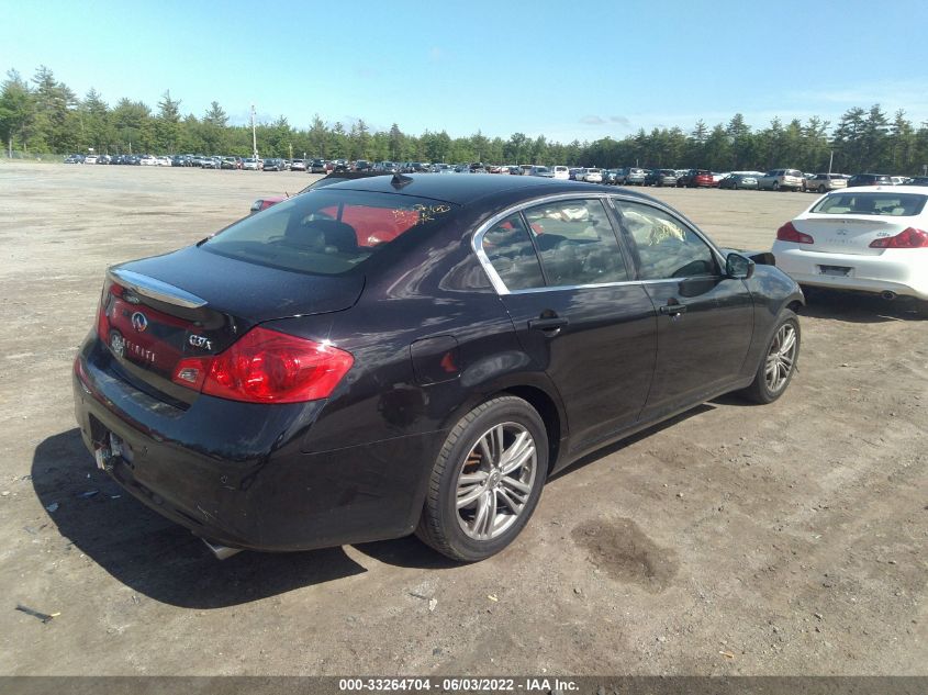 2013 INFINITI G37 SEDAN X JN1CV6AR4DM756298
