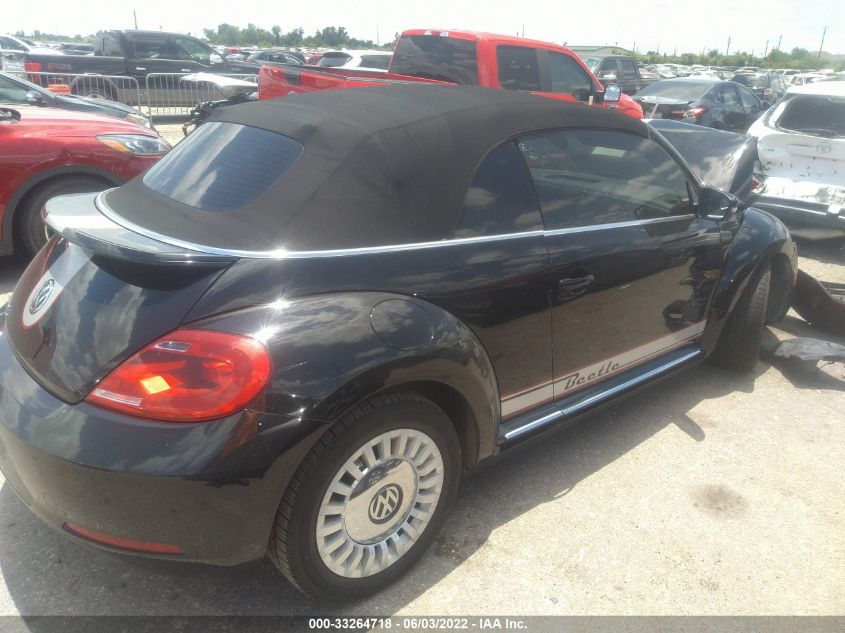 2013 VOLKSWAGEN BEETLE CONVERTIBLE 3VW5X7AT6DM827004