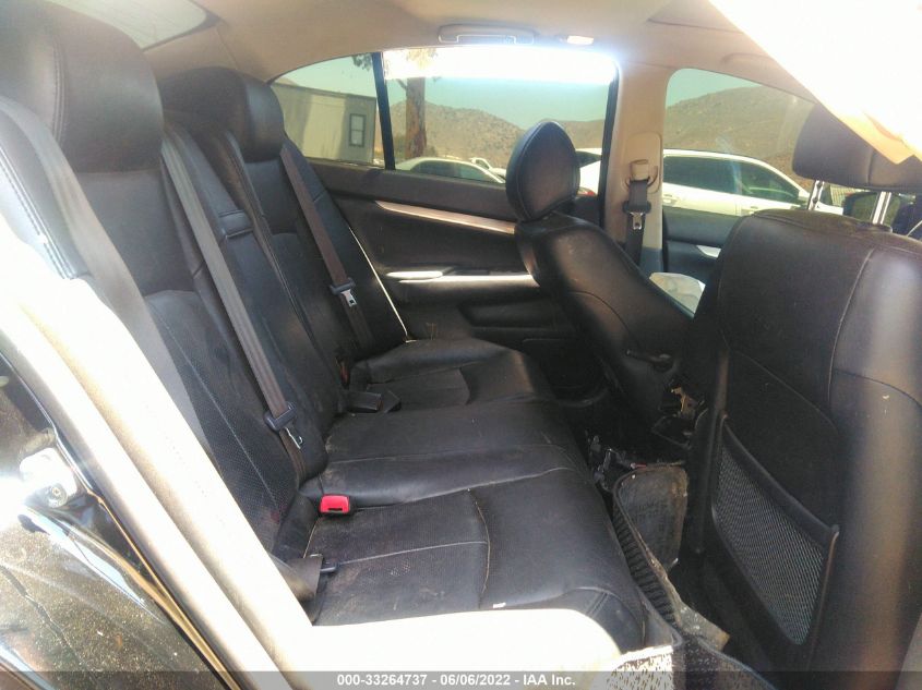 2013 INFINITI G37 SEDAN JOURNEY JN1CV6AP1DM723645