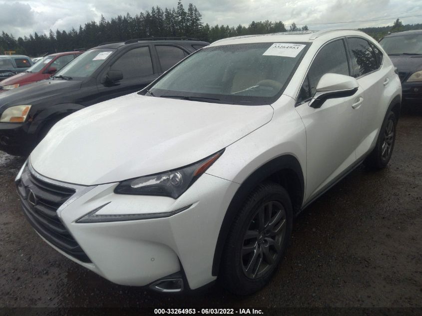 2016 LEXUS NX 200T F SPORT JTJYARBZ6G2041308