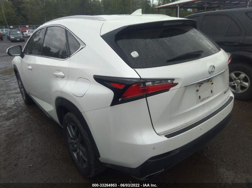 2016 LEXUS NX 200T F SPORT JTJYARBZ6G2041308