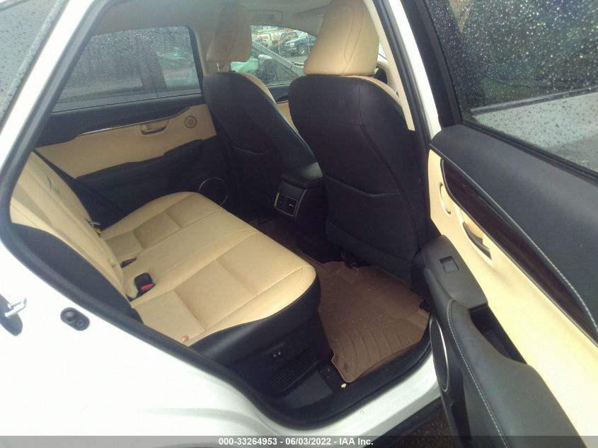 2016 LEXUS NX 200T F SPORT JTJYARBZ6G2041308