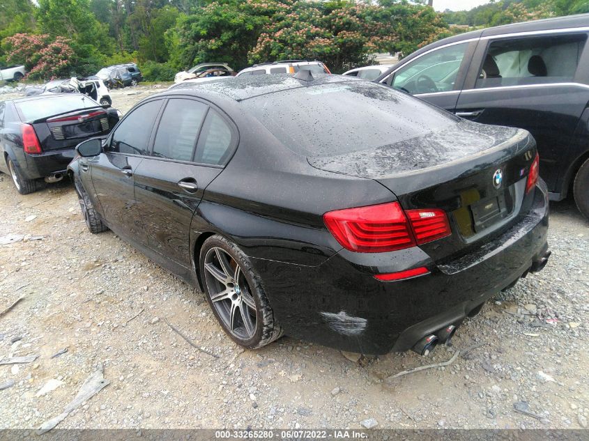 2015 BMW M5 WBSFV9C50FD594848