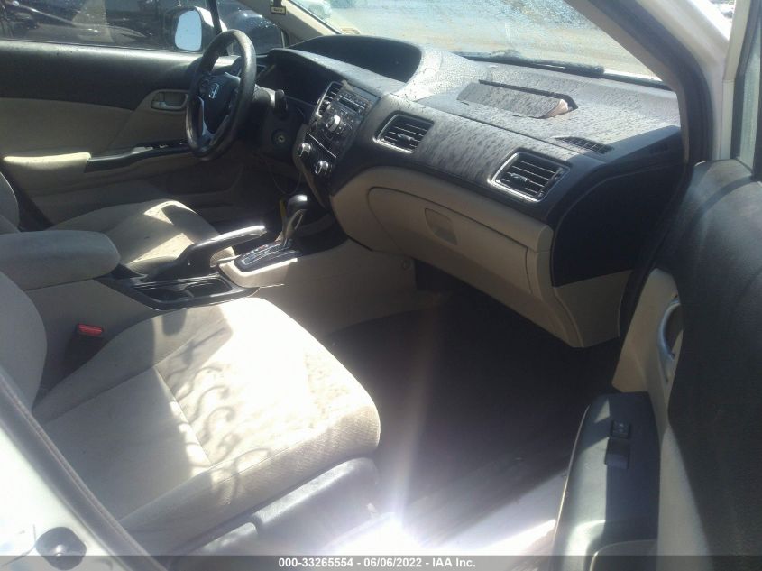 2013 HONDA CIVIC SDN LX 2HGFB2F52DH538625