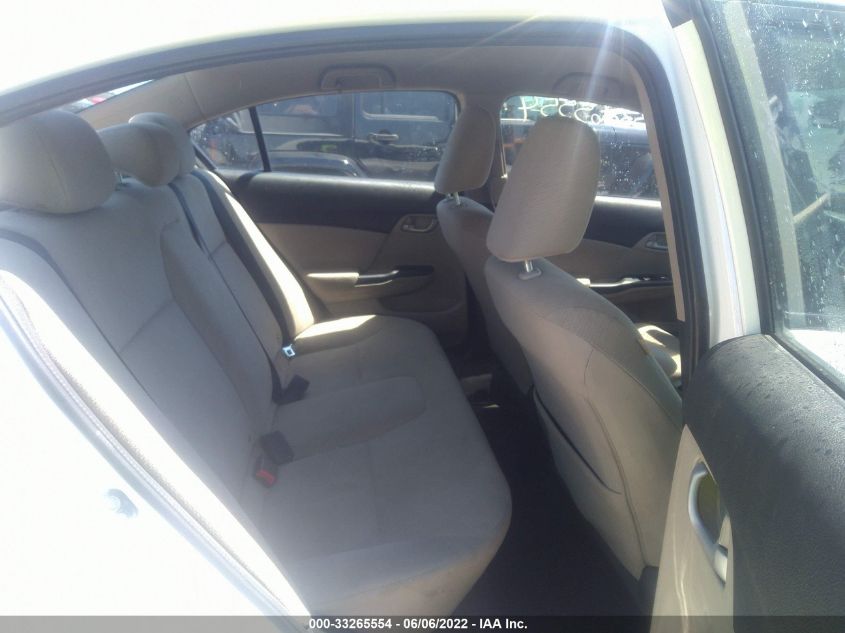 2013 HONDA CIVIC SDN LX 2HGFB2F52DH538625