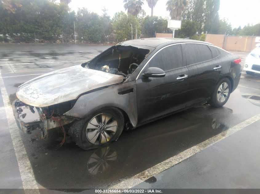 2019 KIA OPTIMA HYBRID EX KNAGU4LE5K5032527