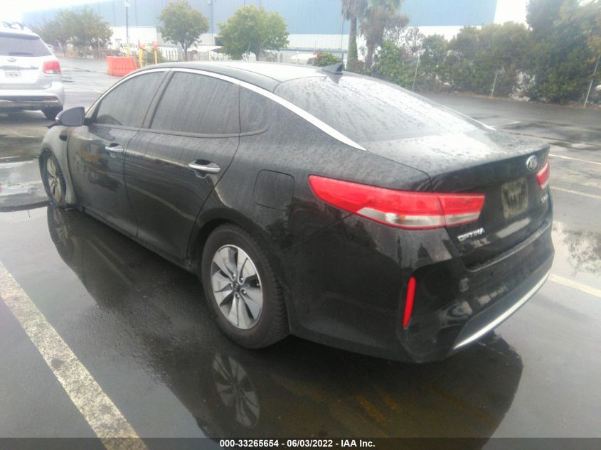 2019 KIA OPTIMA HYBRID EX KNAGU4LE5K5032527
