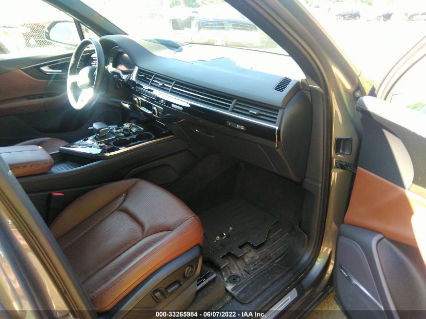 2017 AUDI Q7 PRESTIGE WA1VAAF75HD022975