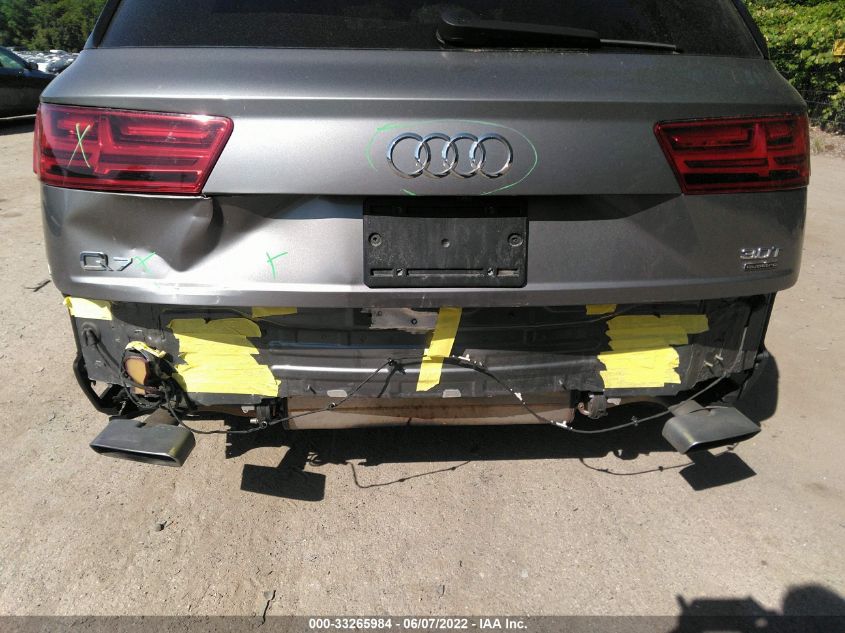 2017 AUDI Q7 PRESTIGE WA1VAAF75HD022975