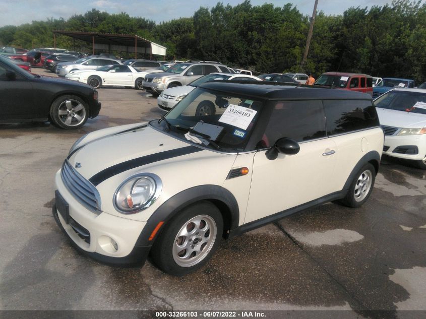 2013 MINI COOPER CLUBMAN WMWZF3C55DT490015