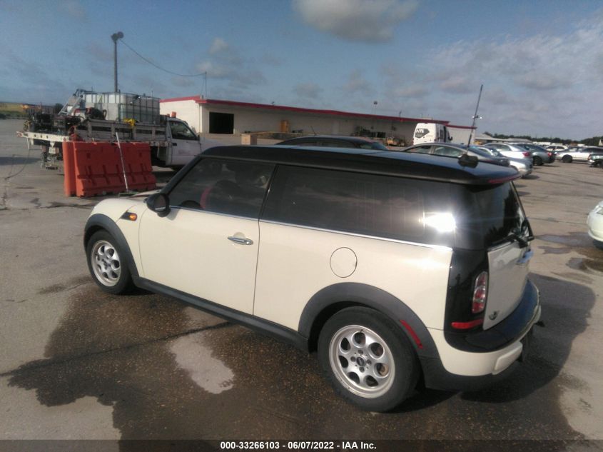 2013 MINI COOPER CLUBMAN WMWZF3C55DT490015